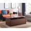 Solid Coffee Table with Storage