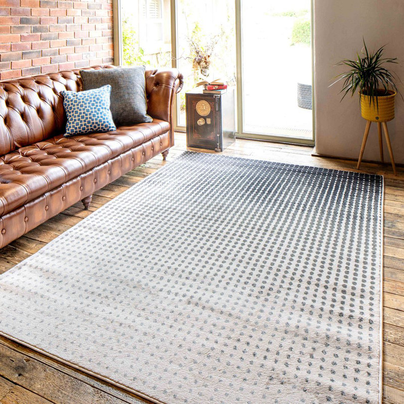Clarisa Polka Dots Area Rug, Rectangle 190 x 280cm