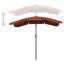 Kaidence 200cm X 130cm Rectangular Market Parasol-770631930