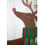 SET OF TWO PAINTED METAL DEER YARD ART