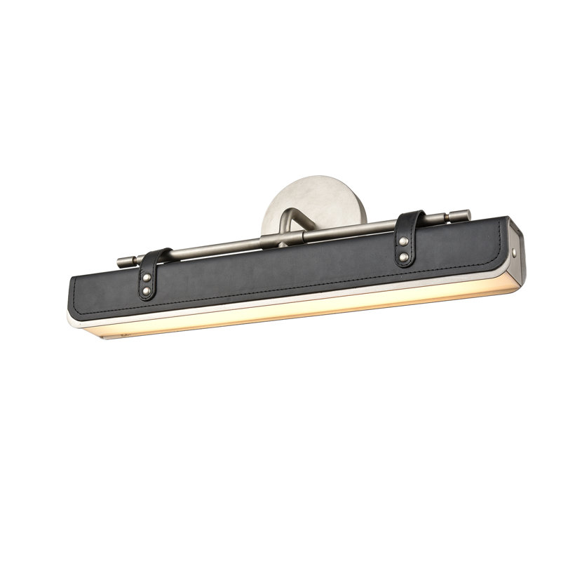 Valise Dimmable LED Wall Mounted Picture Light, Aged Nickel