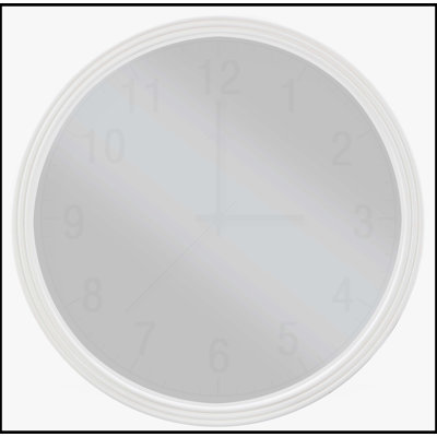 Miroir rond gris Carena