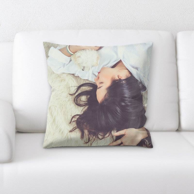 Coussin de fille fille