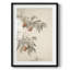 Imprimé floral rétro - impression encadrée-713383977