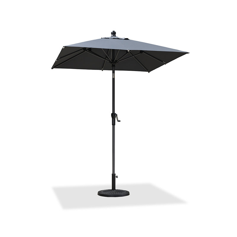 182cm Market Parasol, Gray