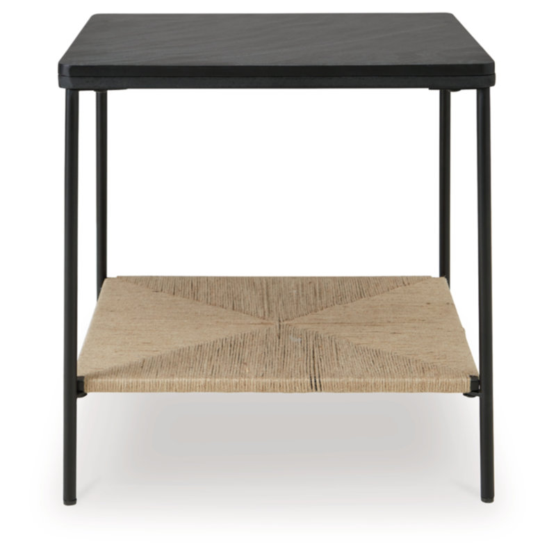 Brajan Marble Top End Table