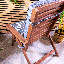 Geometric Outdoor High Back Seat Pad-1624028986