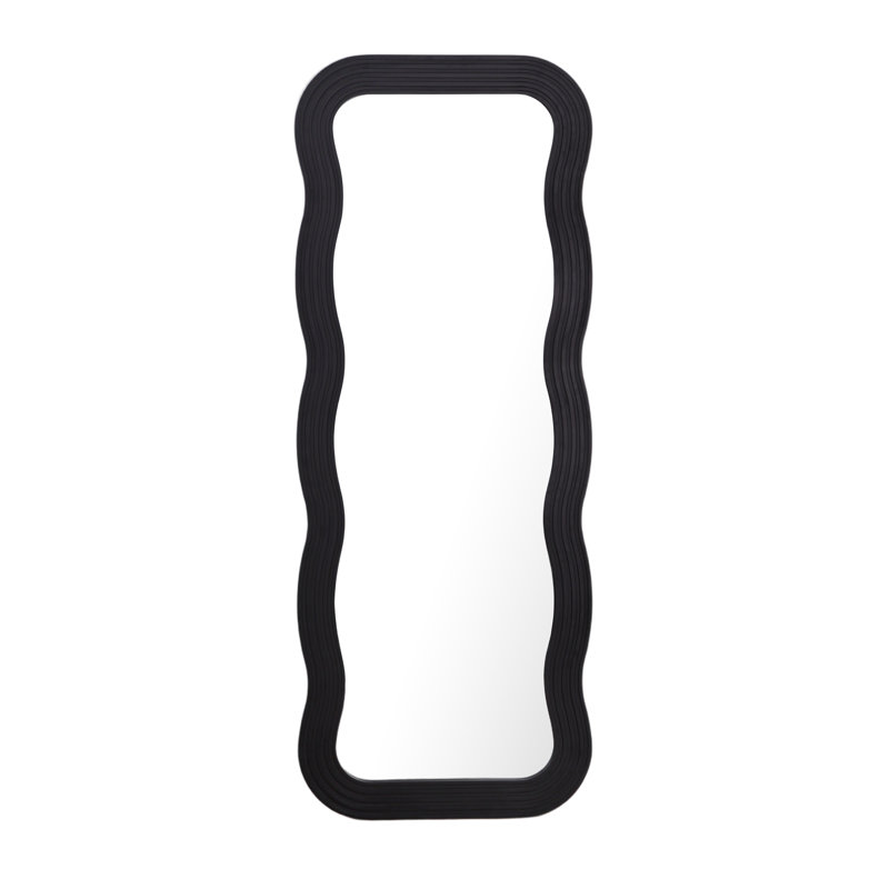 Rectangle Floor Mirror, Black