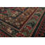 Tapis tribal en laine tissé à la main bleu sarcelle 6 pi 3 po x 8 pi 8 po