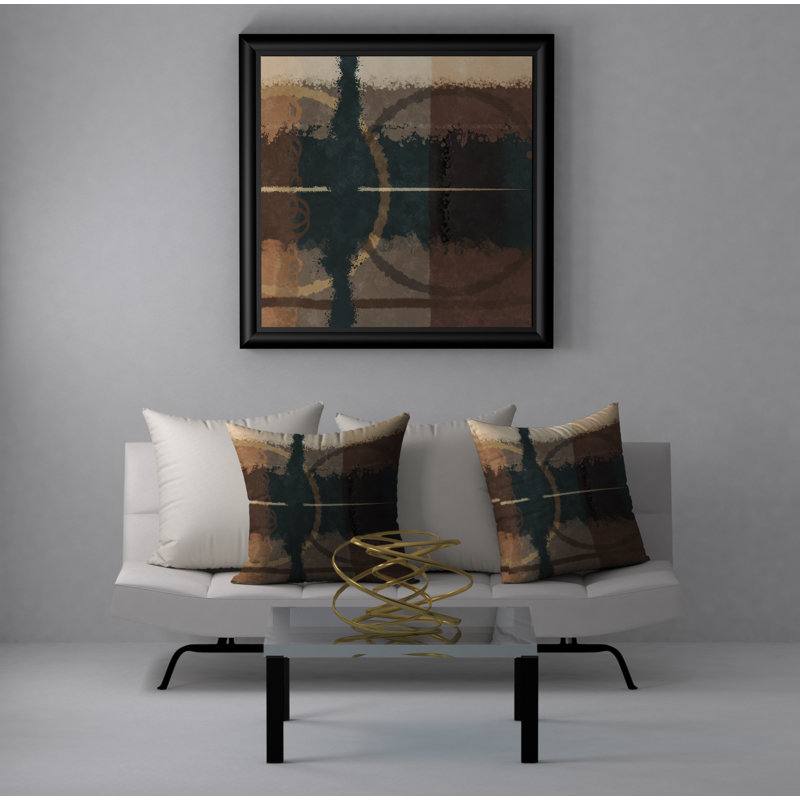 Housse de coussin carrée et bourre écoénergétique, 18" x 18"