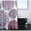 Rideau de douche simple à motif floral Miki-20282757