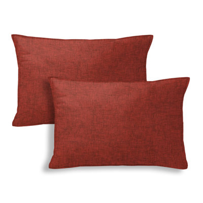 Shibori Outdoor (2 Pack) Polyester/Polyester Blend Throw Rectangle Pillow Cover