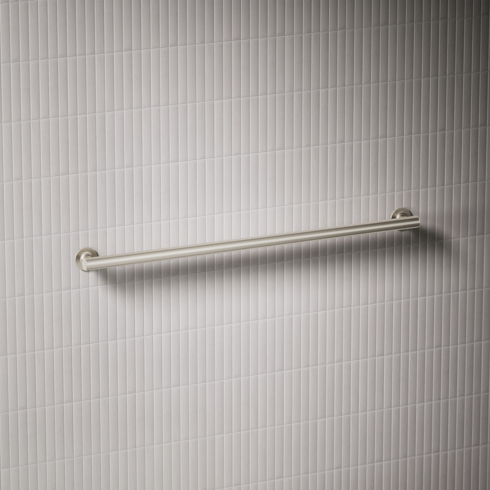 Purist Grab Bar, 36"W, Vibrant Brushed Nickel