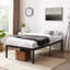 Ensemble de sommier plateforme simple en métal 2 pièces Rudchester-995748784