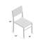Chaise de patio empilable Napa-14658228