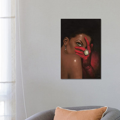 " Red Velvet " by Laurie Cooper Painting Print