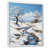 Cadre flottant blanc