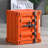 Jearldean Industrial Iron Retro Style Container Side Table With Lock-4551417