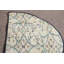 Tapis rétro, tapis vert Oushak, tapis turcs, tapis Anatolian, petit tapis de 2,5 pi x 1,5 pi