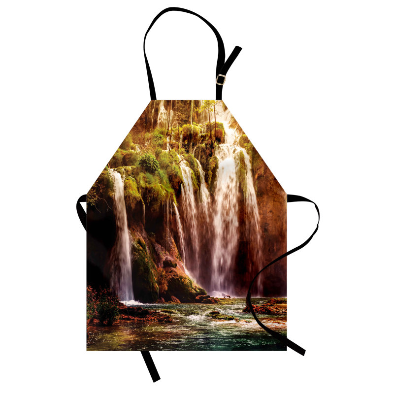 No Pattern Bib Apron