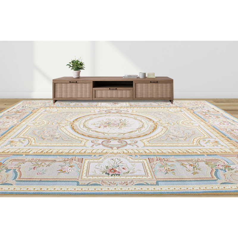 Aubusson Renaissance Wool Oriental Area Rug