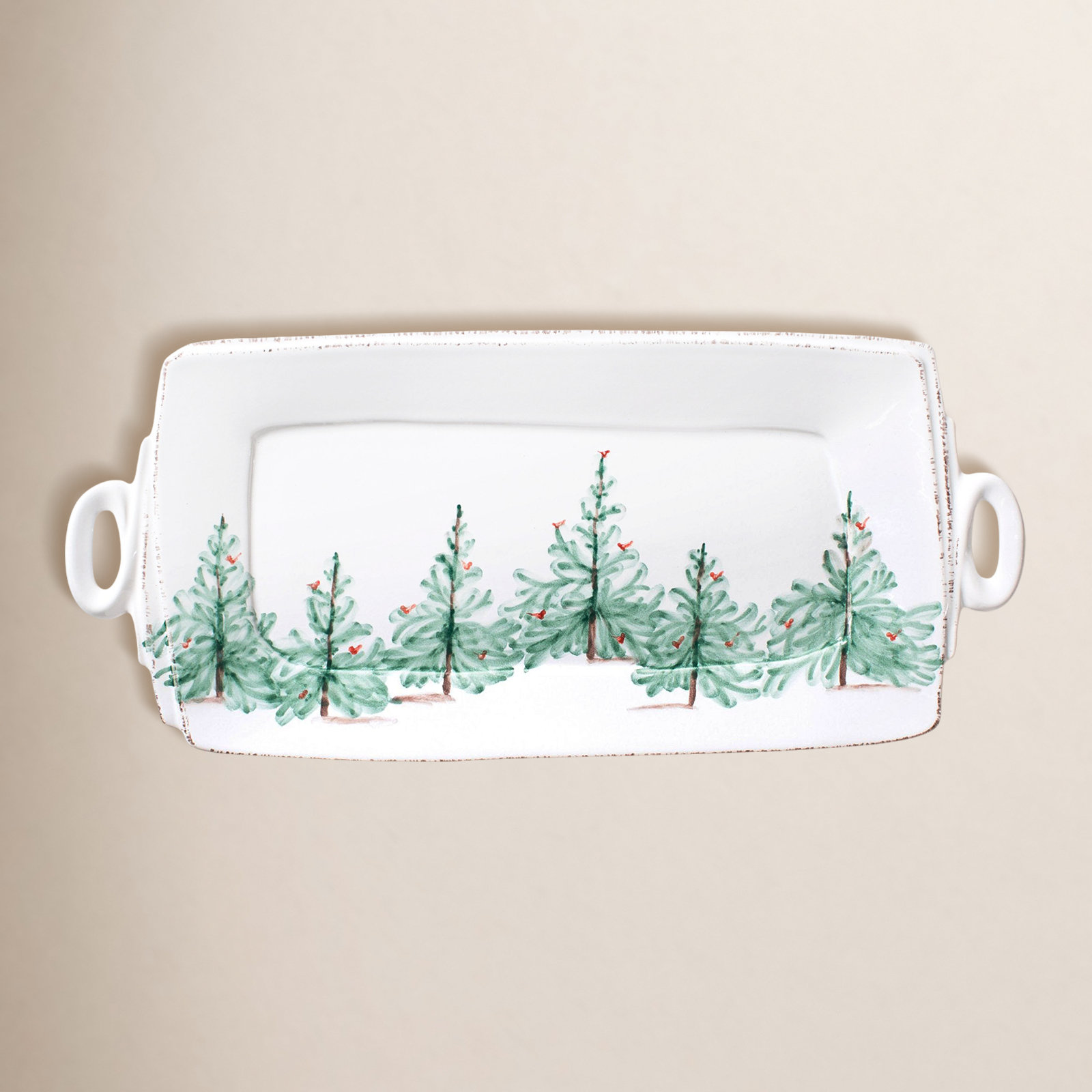 Lastra Holiday Rectangle Platter