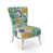 Floral Green Polyester Blend 4 selected