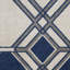Tapis ivoire à motif géométrique-2021970838