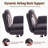 Cross-Legged Home Office Chair with Dynamic Airbag Back Support, Flip-Up Armrests-1327270906