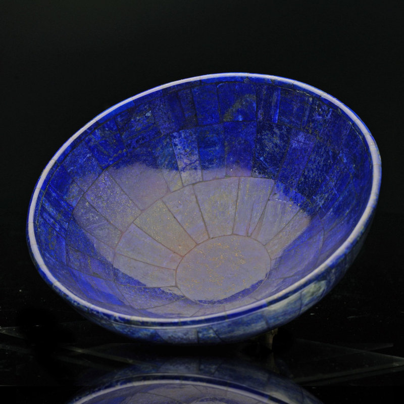 Bol en lapis-lazuli fabriqué à la main