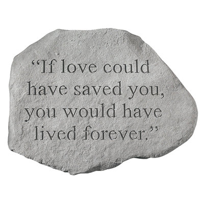 Concrete Memorial Plaque/Stone