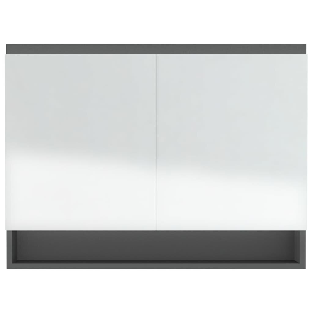 80 x 60 cm Spiegelschrank Luel