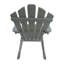 Chaise Adirondack inclinable à bascule en bois pour l'extérieur, noyer-1965012959