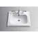 Promenade® Vitreous China Rectangular Drop-in Bathroom Sink with Overflow