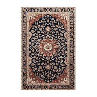Tapis beige lavable à la machine