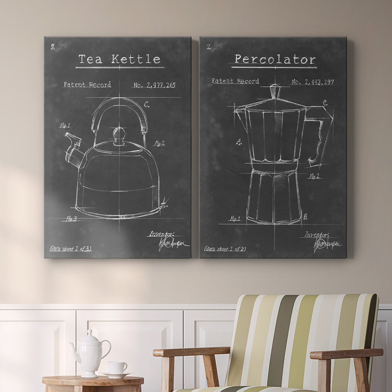 Morning Routine V-Premium Gallery Wrapped Canvas -Ready to Hang, 27" H x 36" W