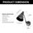 Industrial Swing Arm Wall Sconce 2-Pack