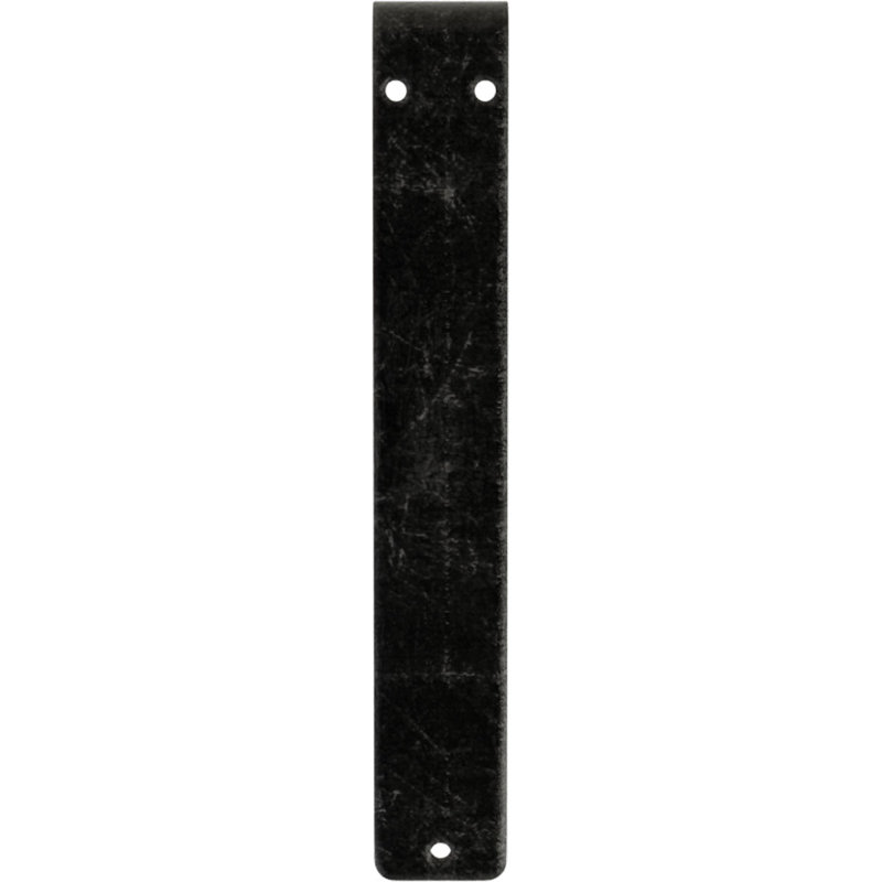 Support en fer forgé Versailles, Argent antique, H 8 po x l 1,5 po x P 5,5 po