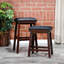 Tabouret de bar 30 po avec siège en cuir - Conçu pour durer