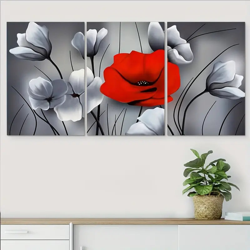 3 Piece Wrapped Canvas Painting