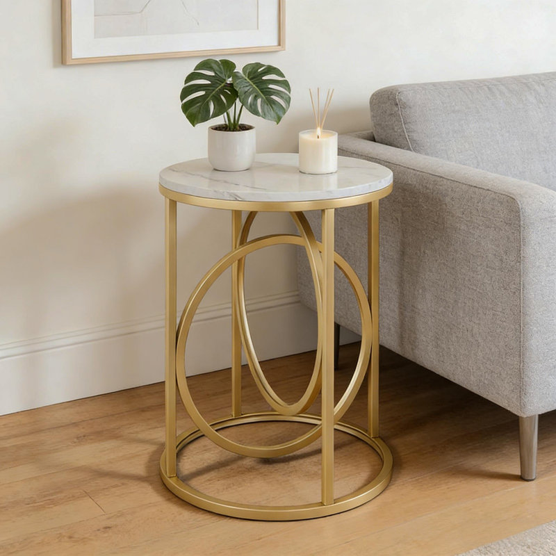 Round Coffee Table,Stylish Sofa Table,Elegant Side Table