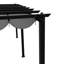 10x20ft Aluminium Pergola with Retractable Roof-575306553-575306558