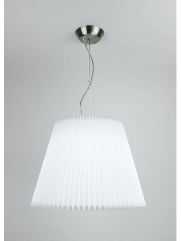 Luminaire suspendu 1 lumière à cône simple