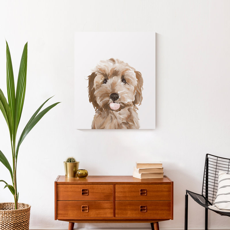 Sweet Puppy Canvas Print, 24" H x 20" W