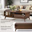 Theo Columbia coffee table with storage