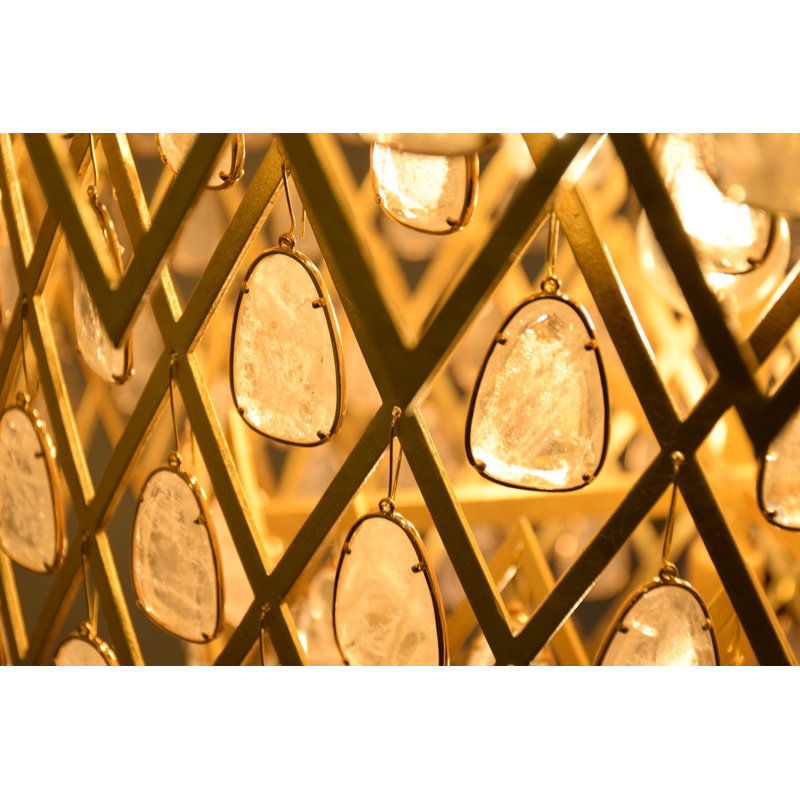 17 - Light Chandelier, 17, 30" H x 48" W x 48" D