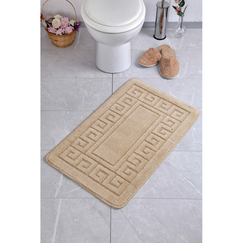 Tapis de bain Parkins, Beige