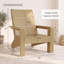 Chaise 3 panneaux Muskoka 001 en polymère-184811509