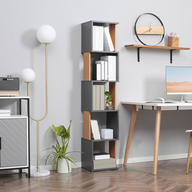 Isias 161cm H x 33cm W Bookcase
