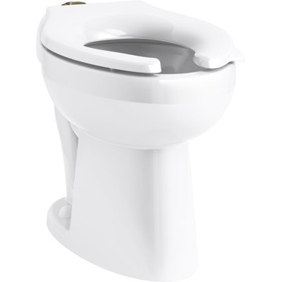 Kohler Highcliff Ultra Ada-Height Flushometer Bowl with Top Spud